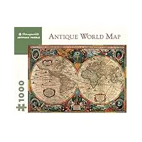 antique world map: 1,000 piece puzzle