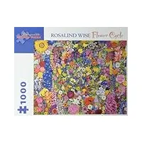 rosalind wise - flower cycle: 1,000 piece puzzle