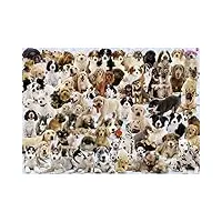 ravensburger - puzzle - 1000 pièces - galerie de chiens