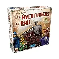 days of wonder - les aventuriers du rail : etats-unis - version française - unbox now - jeu de société pour enfants dès 8 ans - jeu de réflexion & stratégie - compatible avec alexa - 2 à 5 joueurs