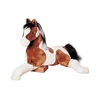 cuddle toys 342 natches paint horse cheval, 69 cm longeur (peluche)