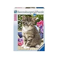 ravensburger - puzzle - chatons au jardin - 1000 pièces