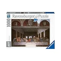 ravensburger - puzzle - da vinci : la cène - 1000 pièces