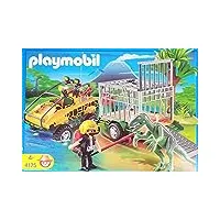 playmobil - 4175 véhicule amphibie - deinonychus