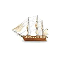 artesanía latina - maquette de bateau en bois - frégate américaine uss constellation - modèle 22850, echelle 1:85 - maquettes à assembler - niveau expert