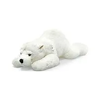 steiff - 115134 - arco - peluche ours polaire - couché