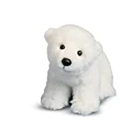 cuddle toys 268 marshmallow polar bear ours blanc/polaire, 38 cm longeur (peluche)