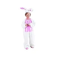 charades costumes 34195 peluche lapin enfant taille du costume petites filles 4-6