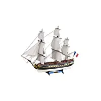 artesanía latina - maquette de bateau en bois - frégate française, hermione la fayette - modèle 22517-n, Échelle 1:89 - modèles à assembler - niveau moyen