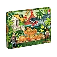 la vallée des dinosaures - jeu de société - stratégie et aventure entre amis ou en famille - dès 7 ans - 2 à 4 joueurs - lansay