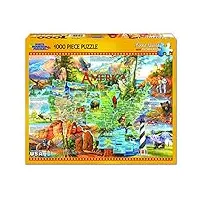 white mountain puzzles jigsaw puzzle 1000 pieces 24"x30"-national parks