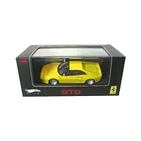 elite - wp9929 - véhicule miniature - radio commande - ferrari gto - jaune - echelle 1/43