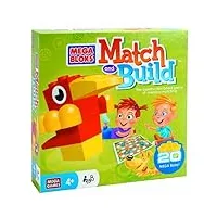 megabloks - 51980eag-4 - jeu de société - match and build game