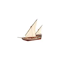 artesanía latina - maquette de bateau en bois - dhow arabe sultan - modèle 22165, Échelle 1:60 - modèles à monter - niveau moyen