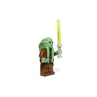 lego star wars mini figure - jedi kit fisto with lightsaber (approximately 45 by lego