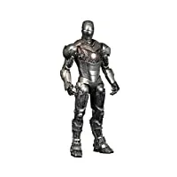 figurine iron man 2 movie masterpiece 1/6 iron man mark ii armor unleashed 30 cm