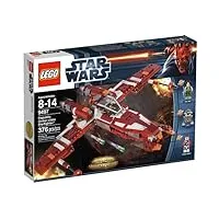 lego star wars - 9497 - jeu de construction - république striker-class starfighter