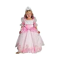 rubie's – déguisement princesse rose enfants, multicolore, m, it881226-m