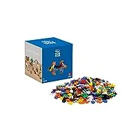 plus-plus - boîte de 600 pièces jeux de construction basic, pp3310