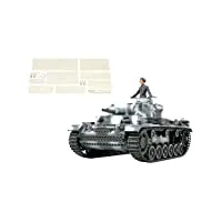 tamiya - 25159 - maquette - char d'assaut - panzer iii ausf.n+p dec aber