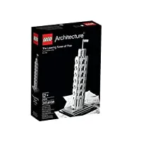 lego architecture - 21015 - jeu de construction - la tour de pise