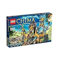 lego legends of chima - playthèmes - 70010 - jeu de construction - le temple de la tribu lion
