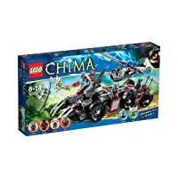 lego legends of chima - playthèmes - 70009 - jeu de construction - le char de combat loup