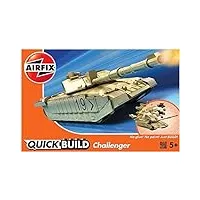 airfix- challenger tank quickbuild-désert kit de modélisme, aij6010
