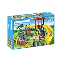 playmobil - 5568 - jeu de construction - square pour enfants avec jeux - city life