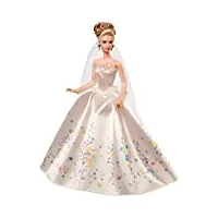 disney princesses cgt55 - poupée mannequin - cendrillon - robe de mariée