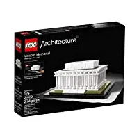 lego architecture - 21022 - jeu de construction - lincoln memorial