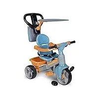 feber- tryke baby plus music, tricycle avec siège réglable pour enfants de 1 à 4 ans (famosa 800009614)
