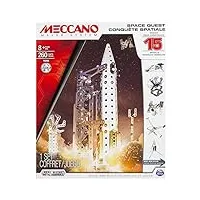 meccano - 6026302 - jeu de construction - conquête spatiale - 15 modèles - 230 pièces