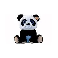 peluche panda xl avec grands glitzeraugen plush peluche assis 40 cm