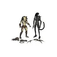 alien vs. predator - pack 2 figurines renegade predator vs. big chap 18 cm