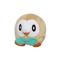 sanei pokemon all star collection pp54 rowlet 4.5 "peluche farcie