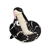 wild republic cobra peluches serpent, 20730, multicolore, 137 cm