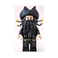 lego figurine pirates des caraïbes : barbe noire