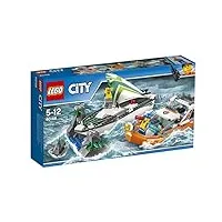 lego city 60168 – bateau à voile en détresse