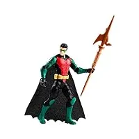 dc justice league, figurine robin, figurine d'action, fvm82, multicolore