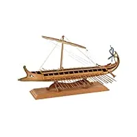 amati maquette bateau en bois : birème grecque