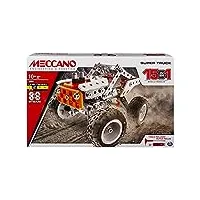 meccano - super truck 15 modÈles - véhicule avec direction et suspensions fonctionnelles - jeu de construction - 6052632 - jouet enfant 10 ans et +