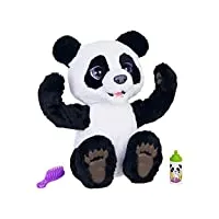 furreal friends - peluche interactive cubby - plum, le panda curieux - version française