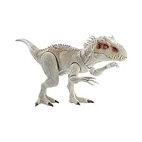 jurassic world figurine dinosaure articulé indominus rex, emballage fermé, jouet pour enfant, gnh35