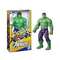 marvel avengers – figurine hulk titan hero deluxe - 30 cm