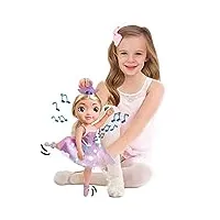 bandai - ballerina dreamer grande poupée danseuse 45 cm poupée ballerine musicale qui danse vraiment - pack e-commerce - hun8731