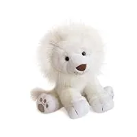 histoire d'ours peluche lion des neiges 40 cm moyenne ho2982