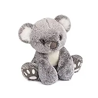 histoire d'ours - peluche koala - 25 cm - moyenne - grise - dans la foret tropicale - ho2969