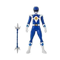 power rangers mighty morphin figurine de ranger bleu morphin hero 30 cm avec accessoire inspiré de l'émission télévisée
