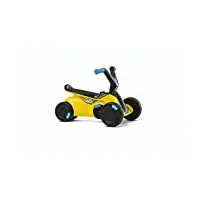 berg go² sparx 2in1 porteur jaune | porteur enfants voiture, karting, vélo bébé, draisienne bébé, educatif bébé walker, vehicule enfant 10-30 mois